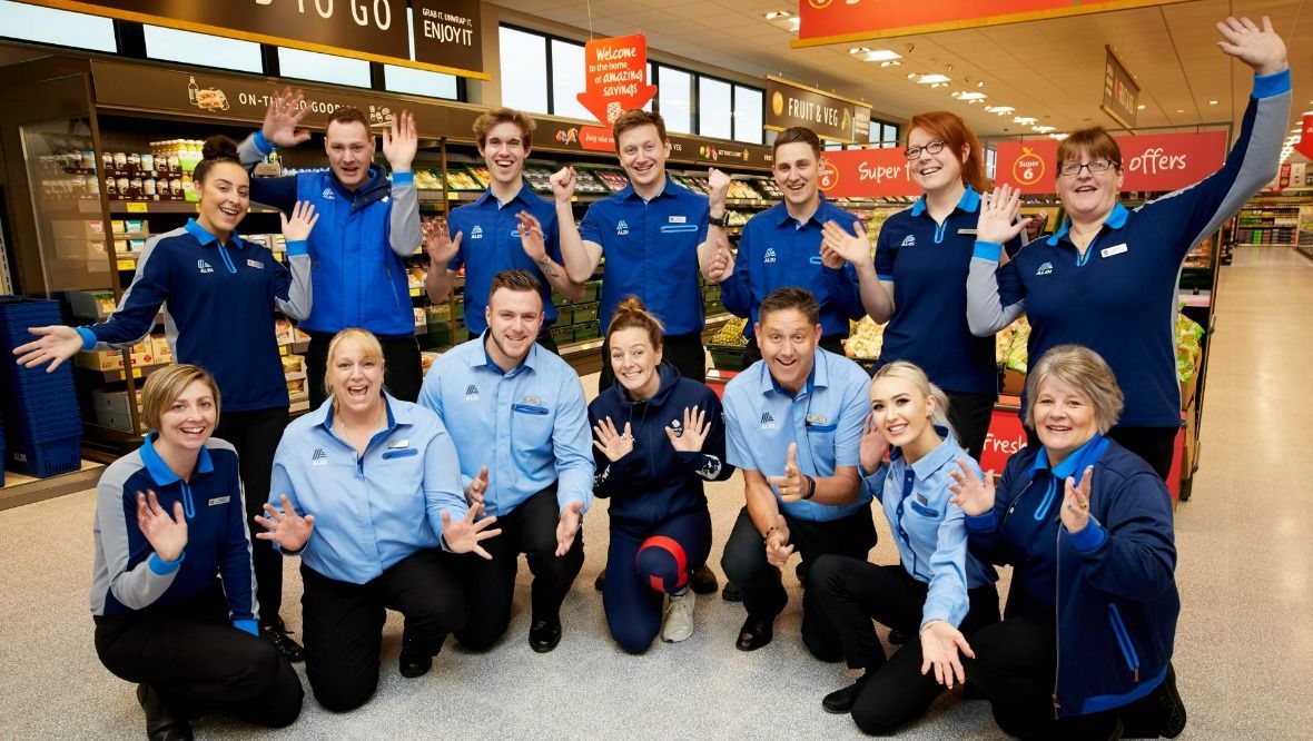 Aldi announces plan to hire almost 500 new staff in Scotland