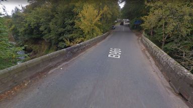 Bridge closed amid concern for two girls stranded near river