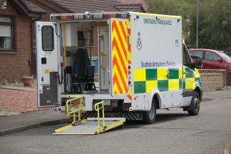 Thousands of Scottish streets too dangerous for ambulance crews to attend without police back-up, figures show