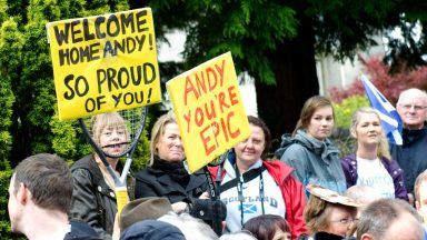 In pictures: When Dunblane celebrated Murray’s first major