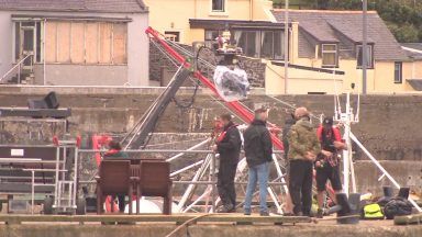 Filming of The Crown gets under way in Scotland