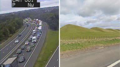 Anti-vaccination protesters cause M8 tailbacks near jab centre