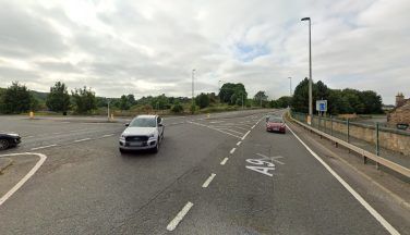 Elderly woman dies at scene of two-car crash on A9