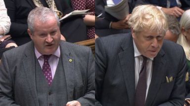 Johnson mocks Blackford’s weight after being questioned over cake