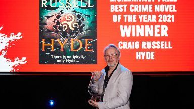 Craig Russell wins top crime fiction prize for novel Hyde