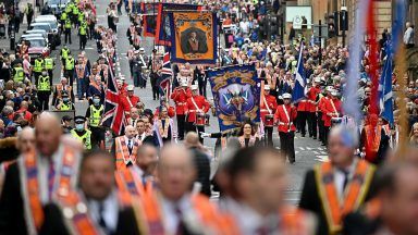 Thousands to take part in Orange Walk marches in Glasgow with dozens of roads to close