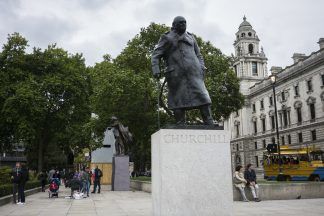 Boris Johnson accuses charity of ‘airbrushing’ Churchill’s legacy
