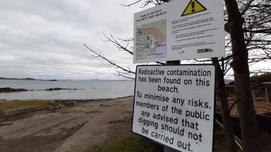 Radioactive material beach clean-up ‘on track to finish next year’