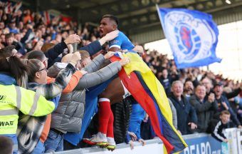 Alfredo Morelos nets 100th Rangers goal in win over St Mirren