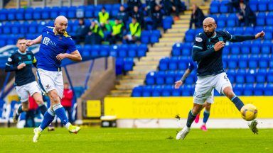 Kane bags brace as St Johnstone ease past Dundee in 3-1 win