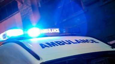 A90 crash between ambulance and car causes lengthy tailbacks