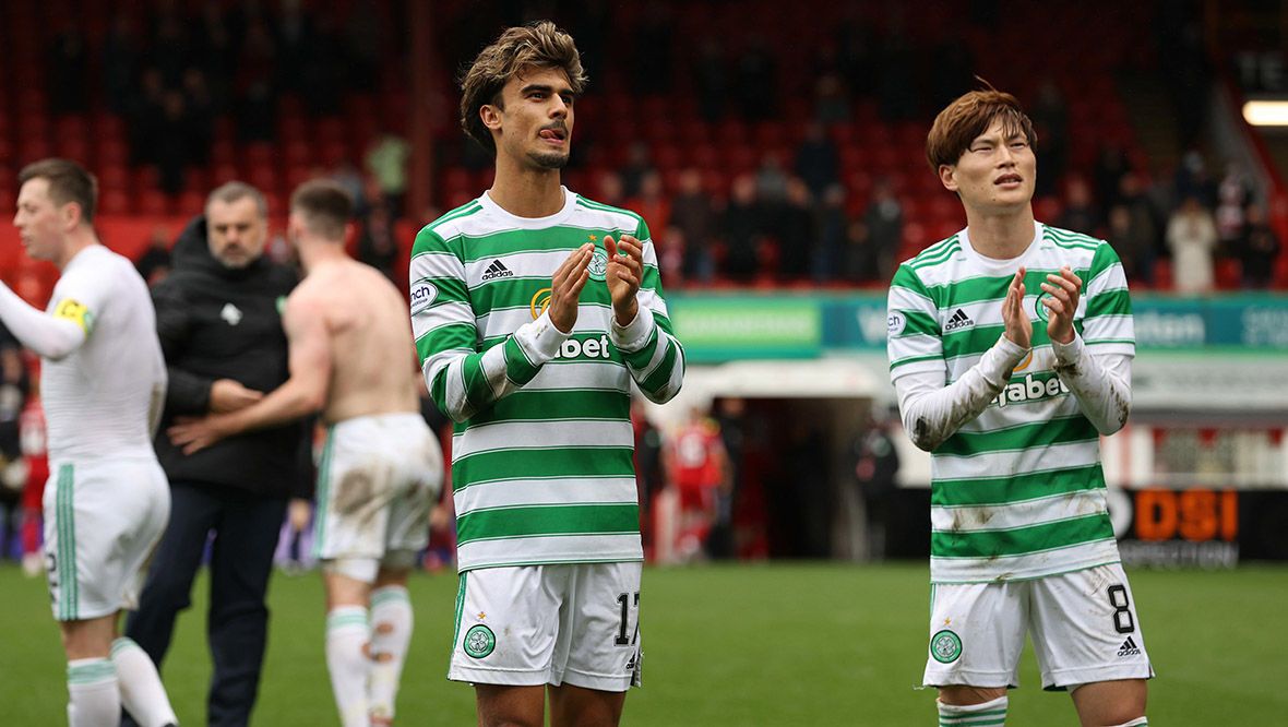 Teen charged after bottle thrown towards pitch at Aberdeen v Celtic match