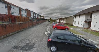 Manhunt after takeaway delivery driver ‘threatened with knife’