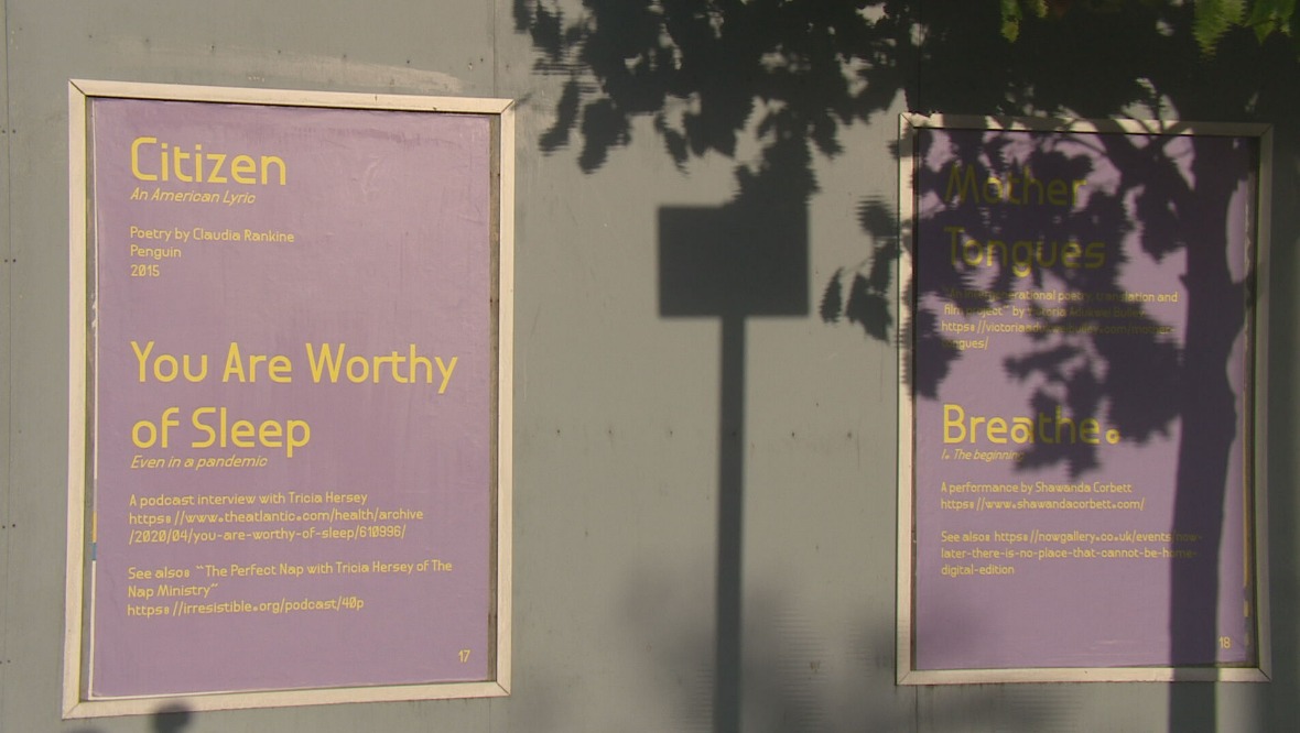 Dundee: A series of artworks have been installed in Slessor Gardens as part of Black History Month.