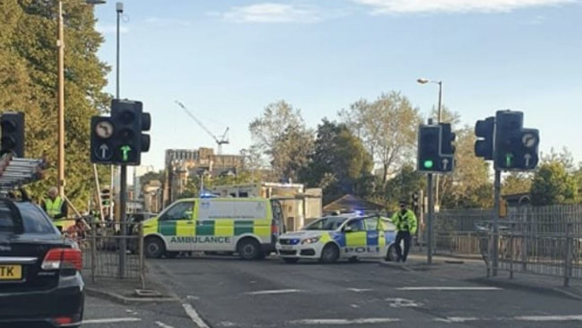 Car crash at O2 Academy.