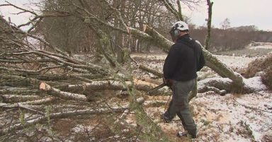 Military deployed to help in aftermath of Storm Arwen