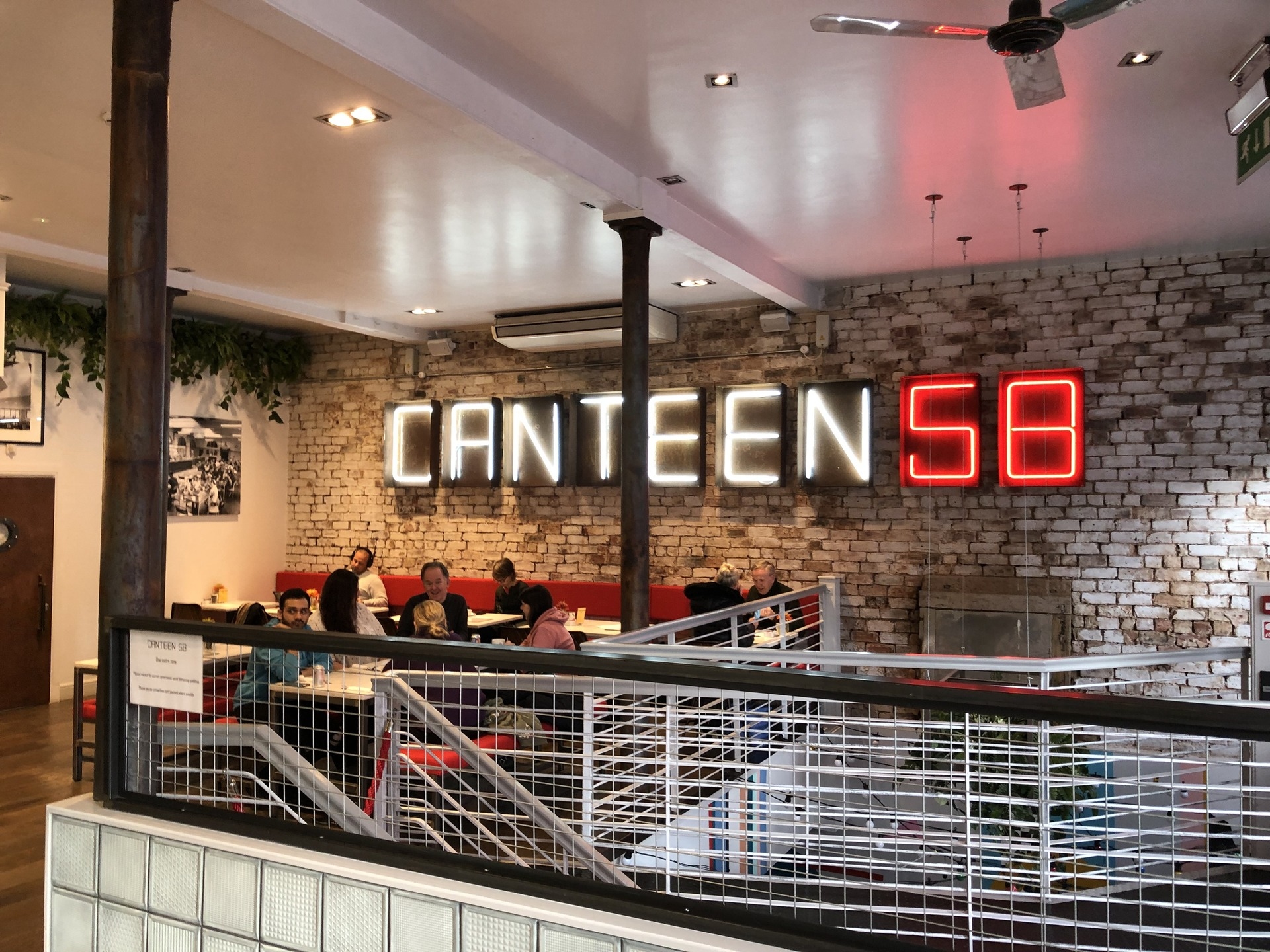 Canteen 58 in the Merchant City.
