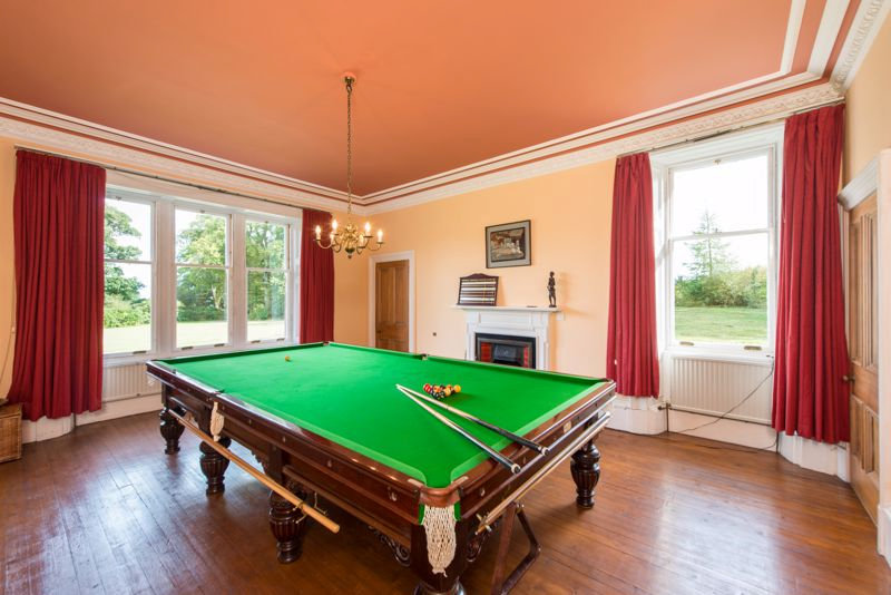 The luxurious home has many facilities.