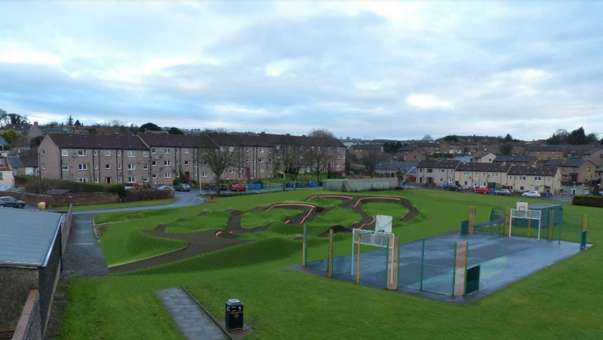 Milestone reached in bid to create major BMX pump track in Fife