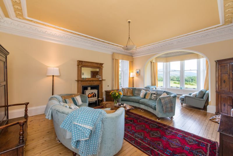 Eight-bedroom sandstone town house is for sale.