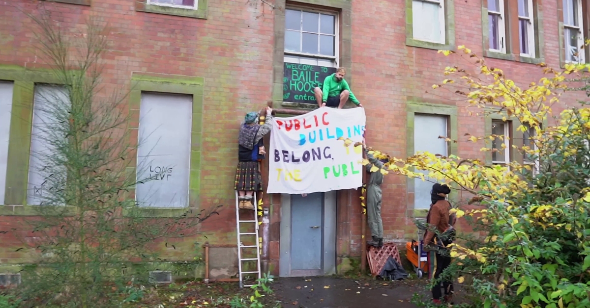 Activists occupying shelter face eviction in court ruling