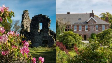 Loch Lomond house with 16th century ruined castle up for sale