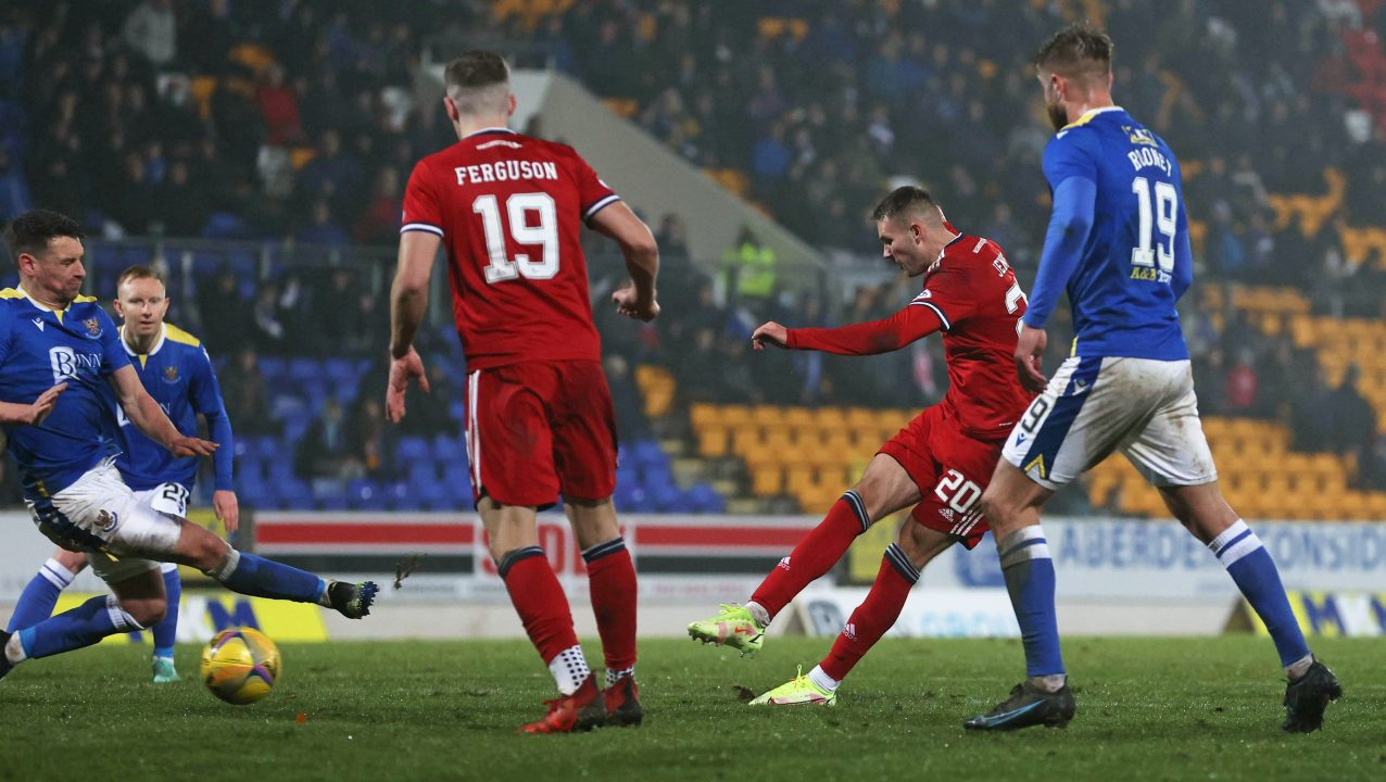 Teddy Jenks fires late Aberdeen winner at St Johnstone