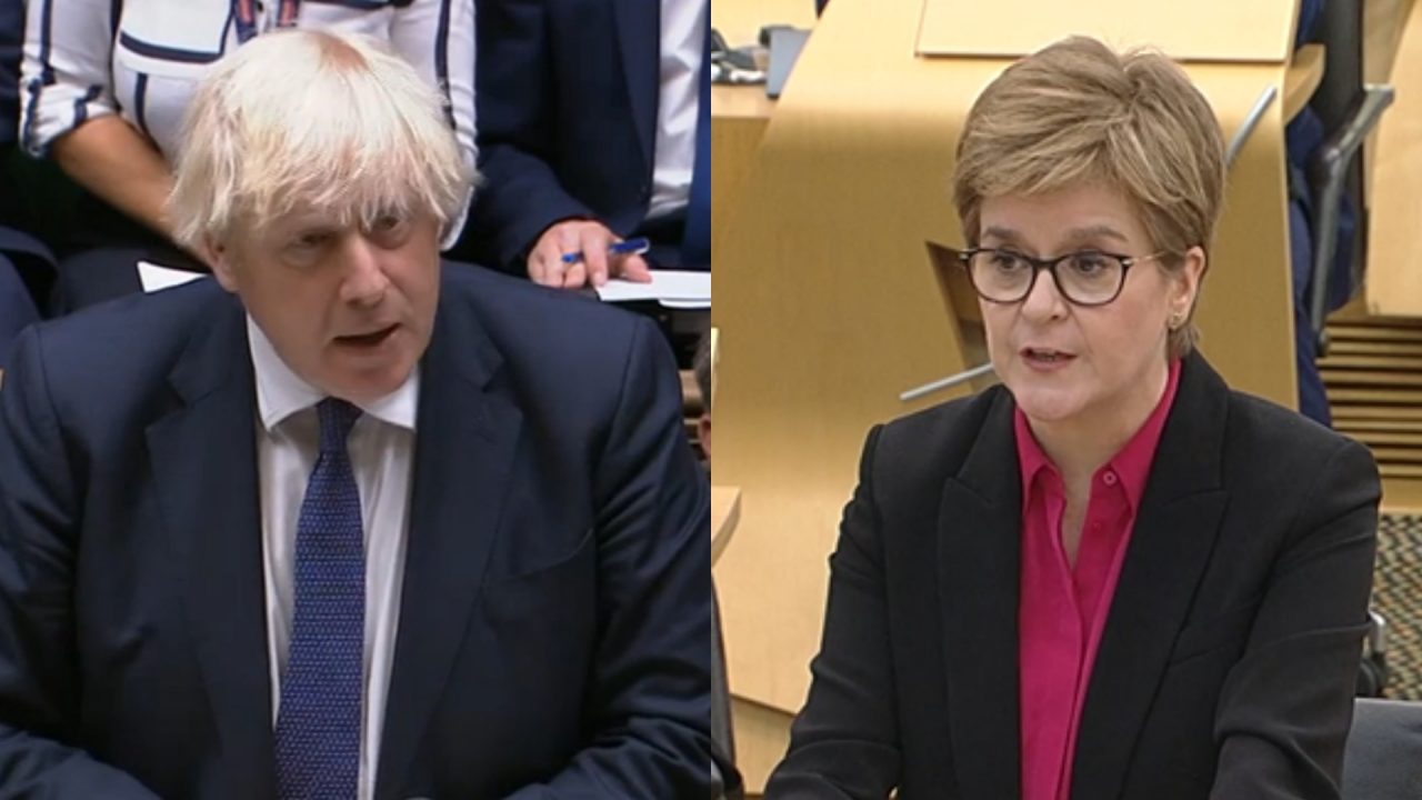 Sturgeon calls on Johnson to resign after Christmas party controversy