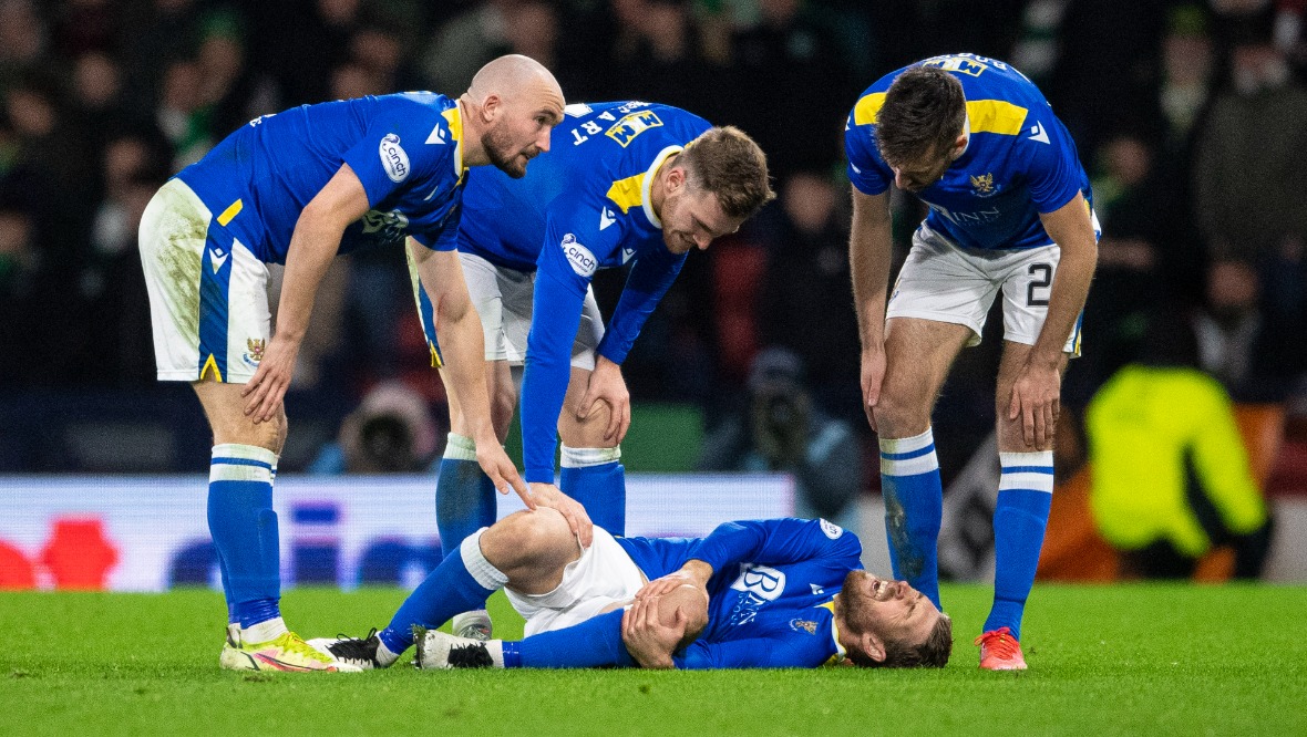 St Johnstone dealt blow as injury ends David Wotherspoon’s season