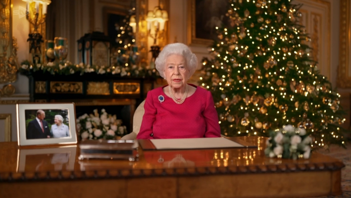 Queen laments first Christmas without Philip in moving address