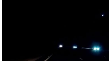 Stunning shooting star filmed lighting up the night sky