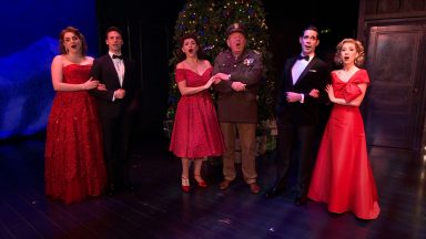White Christmas: Festive musical opens at theatre despite Covid surge