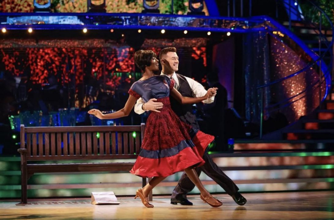AJ Odudu on crutches ahead of Strictly Come Dancing final