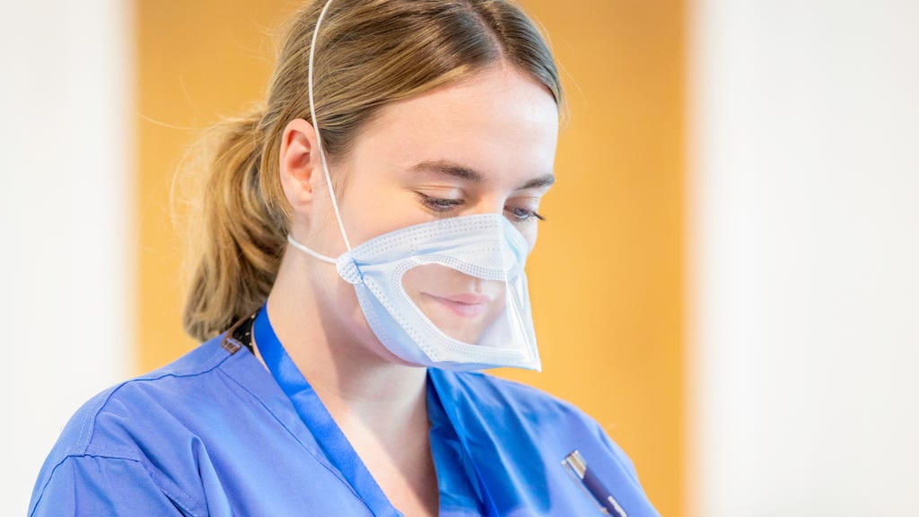 NHS staff to use transparent face masks to aid lip reading