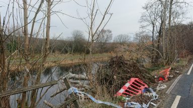 ‘Despair’ over gaping hole in fence after car plunged into canal