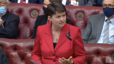 Davidson doesn’t think party scandal will take down Boris Johnson