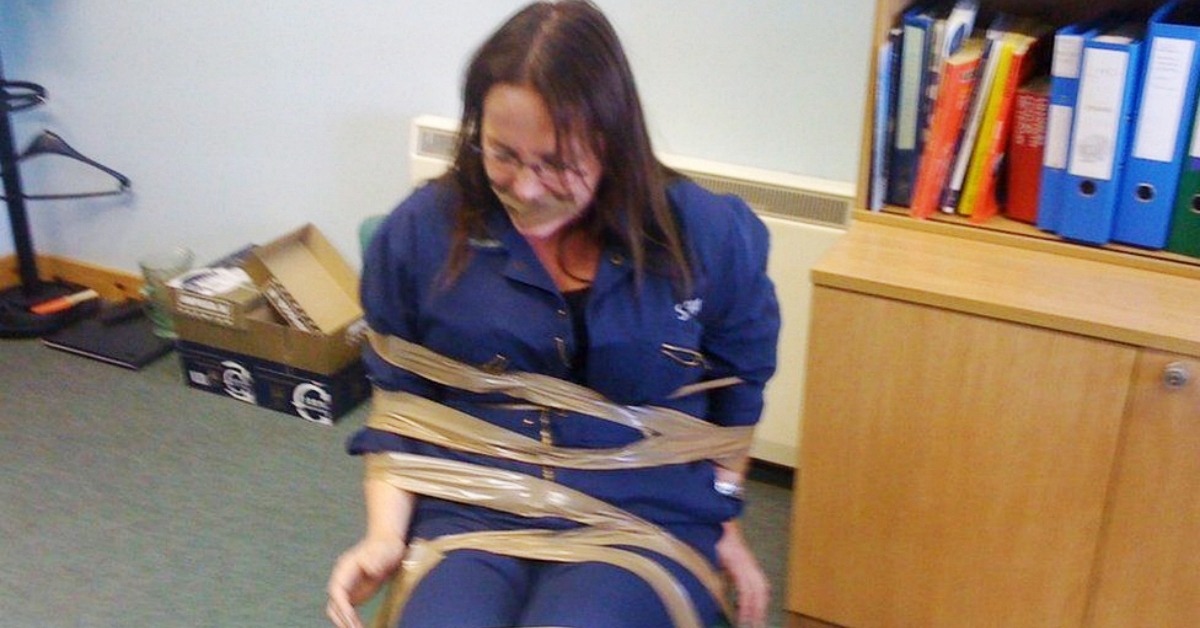 Woman taped to chair and gagged in office loses £500k compensation bid