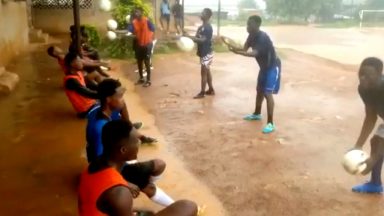 Scots footballer feeds, clothes and trains young Ghanaians
