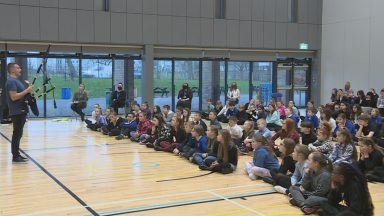 Burns Night: Schoolchildren across Scotland celebrate national bard