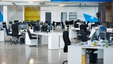 Return to offices as Scotland moves towards hybrid working