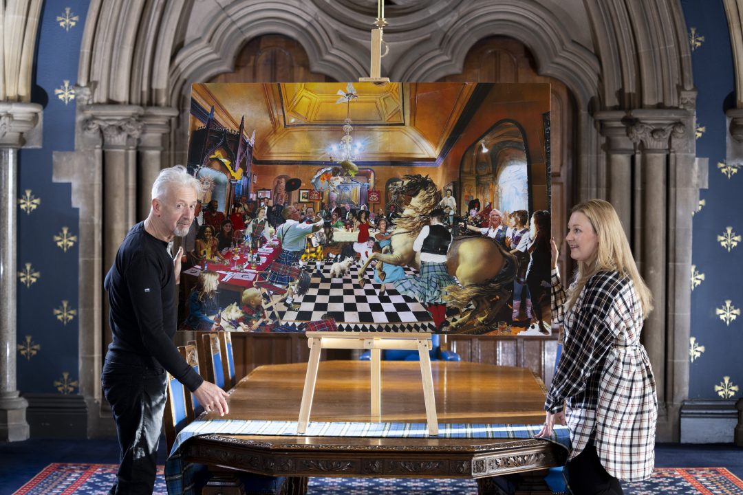 Burns suppers around the world showcased in artwork
