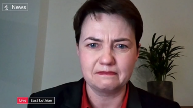 Ruth Davidson close to tears as she hits out at PM over No 10 parties