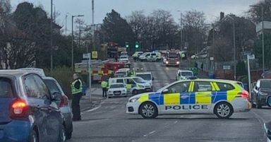 Nursery and streets sealed off as man arrested in police incident