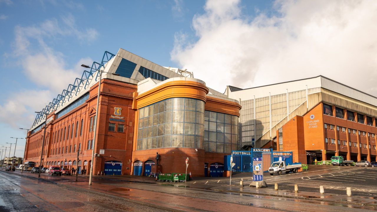 Rangers academy teams up with Glasgow secondary school pupils