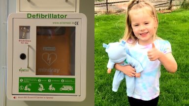 Defibrillators installed in Aberdeen schools in memory of six-year-old