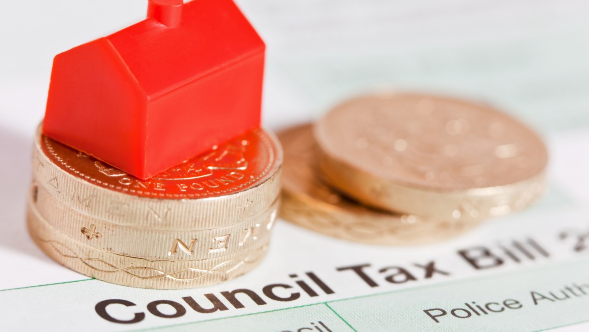 Stock image of council tax.