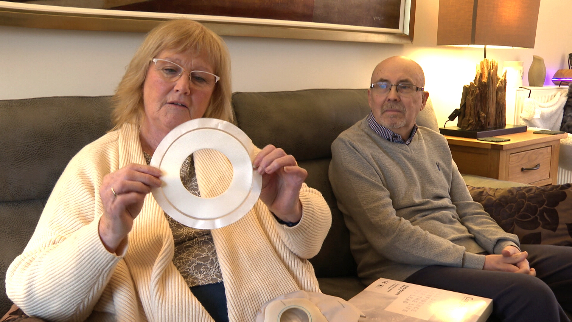 Anne and Iain Inch have invented a stoma that doesn't leak.