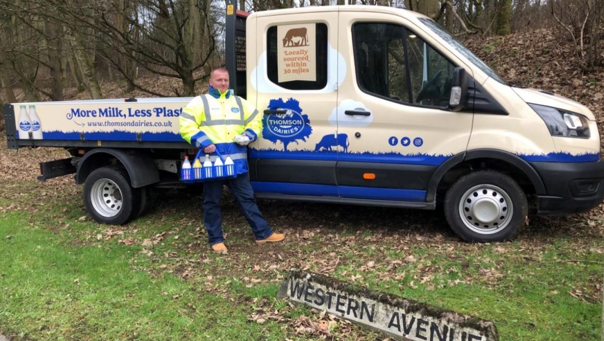 Milkman praised for saving life of 85-year-old woman after fall