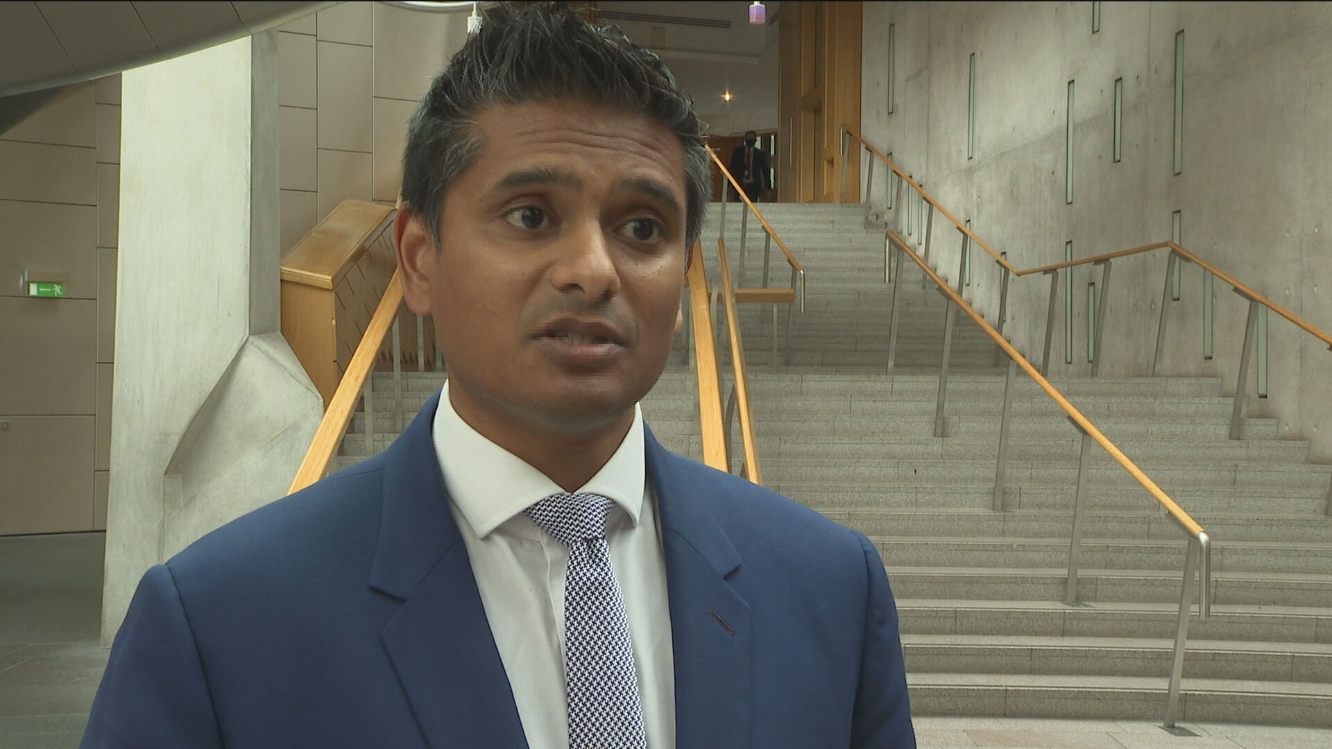 Scottish Conservative MSP Dr Sandesh Gulhane has warned that one of the legacies of Covid could be a rise in dental inequalities. (STV News)