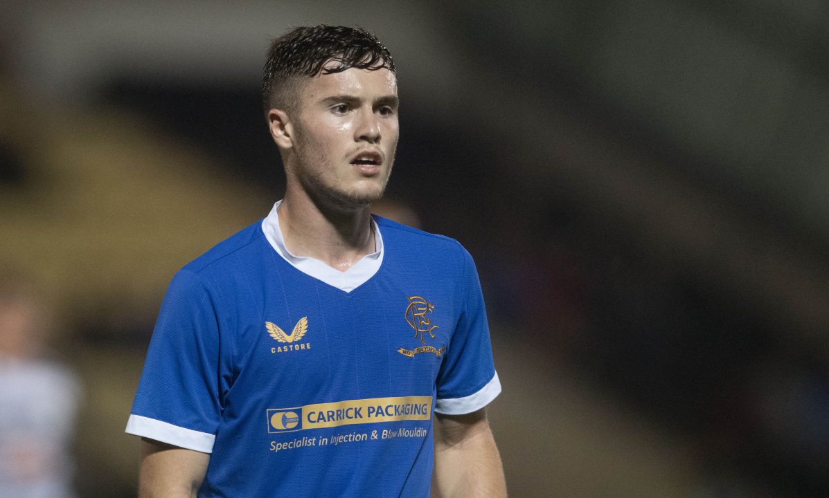 Charlie McCann ready to make impact in Rangers first team